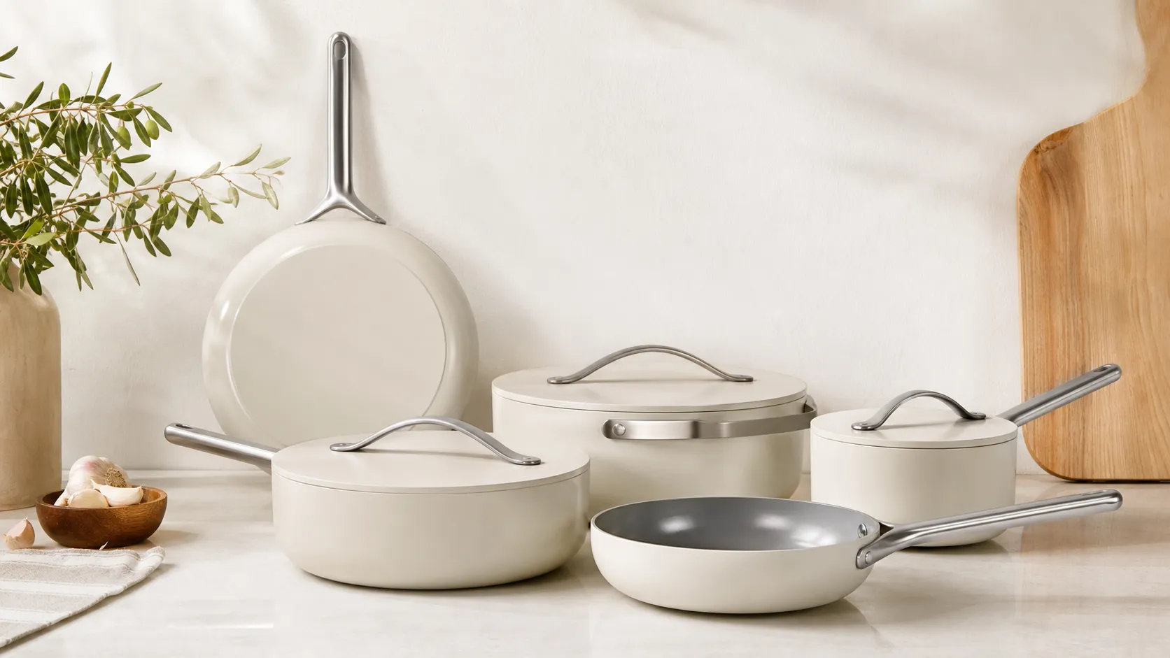 Caraway Ceramic Nonstick Cookware Set (5-piece) Review 2026